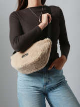 Cross Body Tas Moumoute Lancaster Beige moumoute 54
