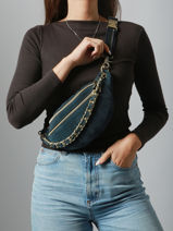 Heuptasje Mila louise Blauw vintage 23689V-vue-porte