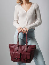 Handtassen Edgy Miniprix Violet edgy 27501-vue-porte