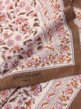 Foulard Bindi atelier Veelkleurig floral FL-vue-porte