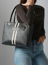 Schoudertas Noelle Guess Zwart noelle OS967225-vue-porte