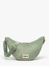 Heuptasje Velours Ribfluweel Hindbag Groen velours V