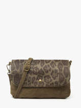 Cross Body Tas Leopard Miniprix Groen leopard 19623