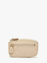 Portemonnee Caviar Leder Crinkles Beige caviar 14036