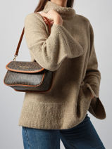 Cross Body Tas Regina Re Valentino Bruin regina re VBS9IS09-vue-porte