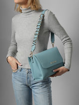 Cross Body Tas Alexia Valentino Blauw alexia VBS5A803-vue-porte