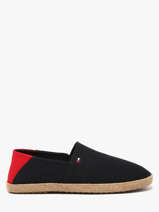 Espadrilles Uit Leder Tommy hilfiger Blauw men 5792DW5