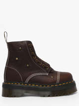Boots Sinclair Flower Uit Leder Dr martens Bruin women 42818200