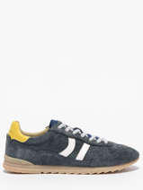 Sneakers Uit Leder Coolway Blauw men 8643807