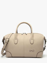 Handtas Senna Leder Nathan baume Beige drive 2