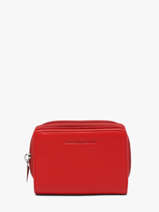 Portemonnee Ange Leder Arthur & aston Rood ange 161