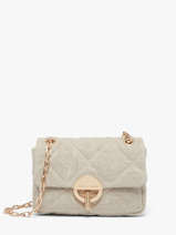 Cross Body Tas Moon Linnen Vanessa bruno Beige moon 70V40326