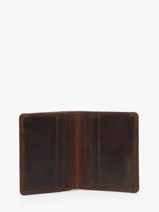 Kaarthouder Leder Maverick Bruin the original MAVTO051-vue-porte