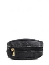 Portemonnee Leder Katana Zwart marina 753095