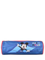 Pennenzak 1 Compartiment Stripe Mickey Blauw stripe MICNI01