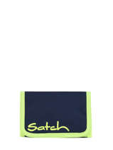 Portefeuille Satch Blauw wallet WAL