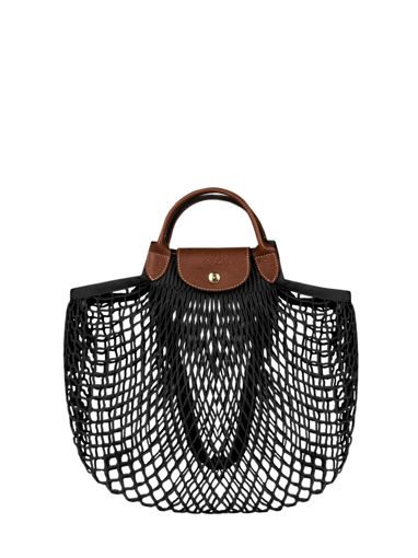Longchamp Le pliage filet Schoudertas Beige