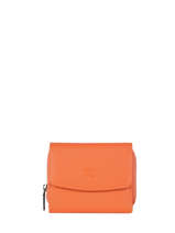Portefeuille Caviar Leder Crinkles Oranje caviar 14201