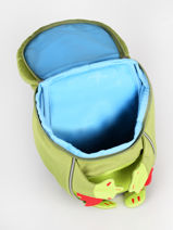 Mini Rugzak Affenzahn Groen small friends AFZ-FAS2-vue-porte
