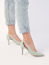 Pumps Uit Sude Leder Tamaris Groen women 38-vue-porte