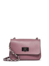 Cross Body Tas Caviar Leder Milano Violet caviar CA21122