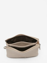 Portemonnee 2 Compartimenten Leder Nathan baume Beige original n 302N-vue-porte