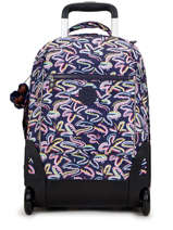Rugzak Op Wieltjes 2 Compartimenten Met 15" Laptopvak Kipling Blauw back to school - 00KI4420
