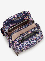 Rugzak Op Wieltjes 2 Compartimenten Met 15" Laptopvak Kipling Blauw back to school - 00KI4420-vue-porte