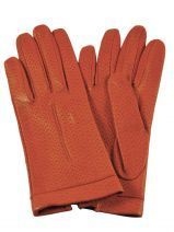 Dameshandschoenen Leder Met Zijden Voering Omega Roze women gloves 75D