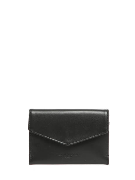Portemonnee Leder Lancaster Zwart paris pm 28