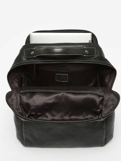 Business Rugzak Basilic pepper Zwart traveler BTRA10 ander zicht 3