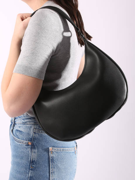 Schoudertas Oxer Leder Etrier Zwart oxer EOXE017M ander zicht 1