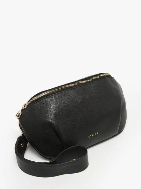 Belt Bag L Tradition Leder Etrier Zwart tradition ETRA022L ander zicht 2