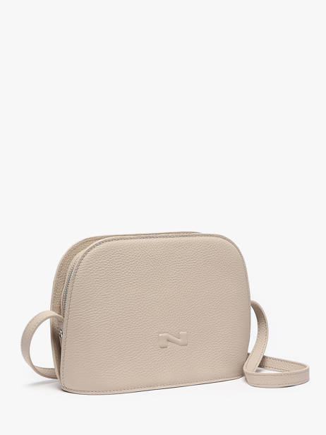 Cross Body Tas Lilou Leder Nathan baume Beige egee 2 ander zicht 2