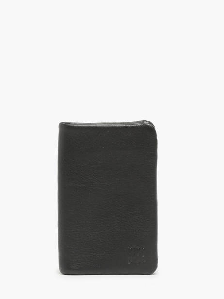Portefeuille Leder Biba Zwart wallet SFM4L