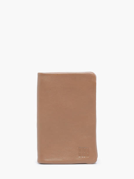 Portefeuille Leder Biba Bruin wallet SFM4L