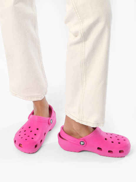 Slippers Classic Bone Crocs Roze women 10001 ander zicht 2