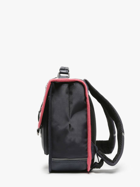 Boekentas Rétro 1 Compartiment Cameleon Veelkleurig retro CA32 ander zicht 2