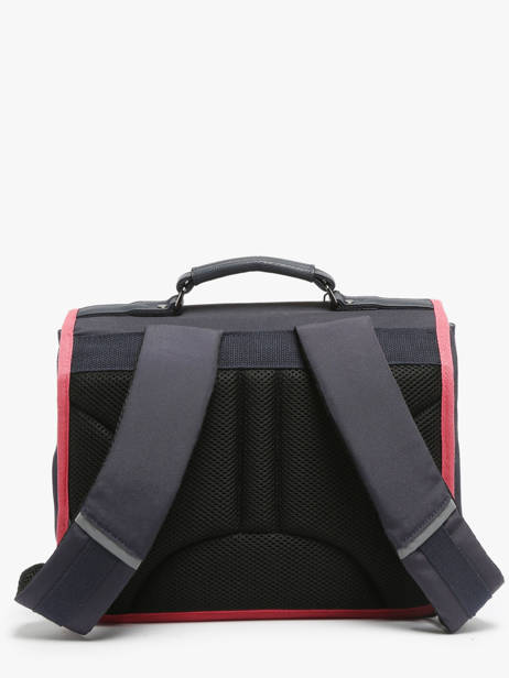 Boekentas Rétro 1 Compartiment Cameleon Veelkleurig retro CA32 ander zicht 4