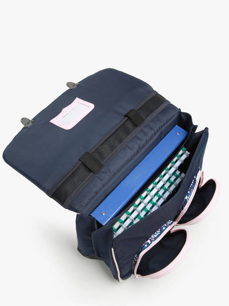 Boekentas Tann's Blauw les fantaisies f 44199 ander zicht 3