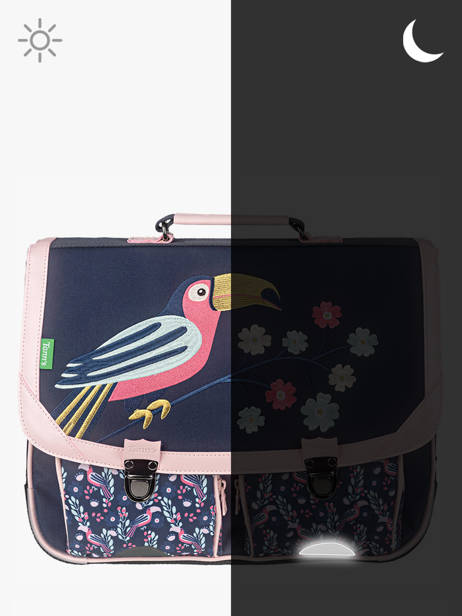 Boekentas Tann's Blauw les fantaisies f 44199 ander zicht 5