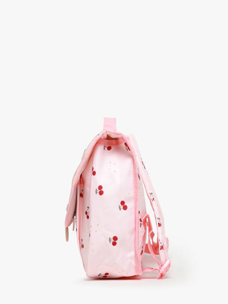 Boekentas 1 Compartiment Kidzroom Roze lisbon secret garden 4036 ander zicht 2