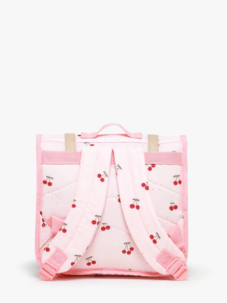 Boekentas 1 Compartiment Kidzroom Roze lisbon secret garden 4036 ander zicht 4