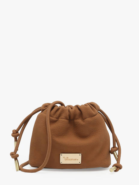 Cross Body Tas Muscari Woomen Bruin muscari WMUS08