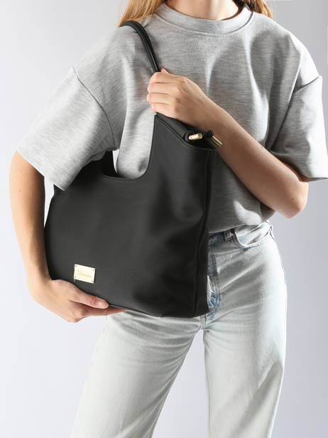 Schoudertas Muscari Woomen Zwart muscari WMUS04 ander zicht 1