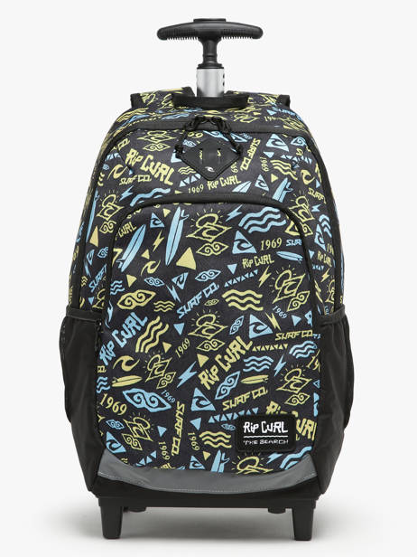 Rugzak Op Wieltjes 2 Compartimenten Rip curl Zwart bts 137MBA