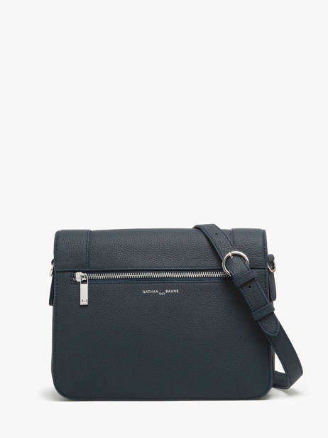 Cross Body Tas Rotterdam Leder Nathan baume Blauw mondrian 3 ander zicht 4
