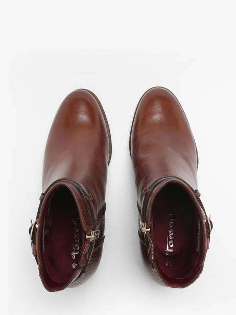 Enkellaarsjes Uit Leder Tamaris Bruin women 43 ander zicht 4