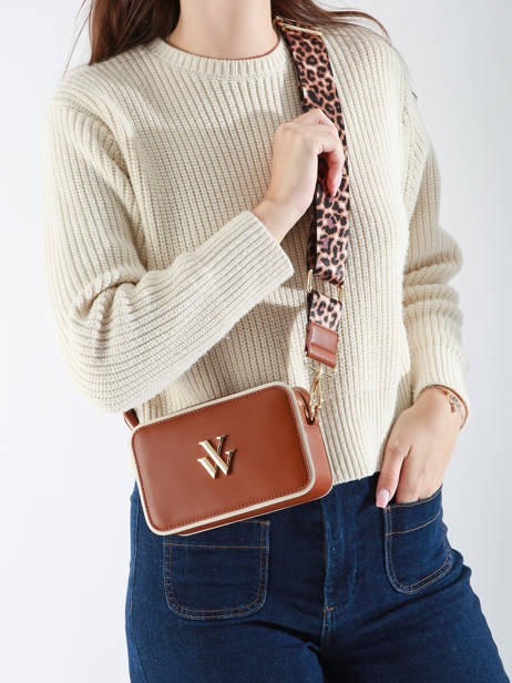 Cross Body Tas Animal Vanessa wu Bruin animal MA0110 ander zicht 1