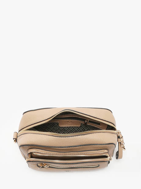 Cross Body Tas Zip Lulu castagnette Bruin zip WILLIAM ander zicht 3